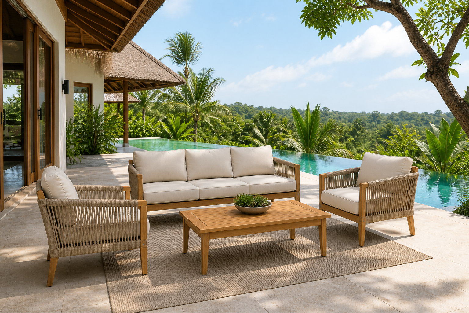 Luxury Teak Outdoor Furniture for Modern Outdoor Living